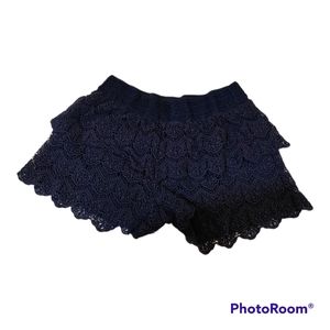 Justice lace shorts